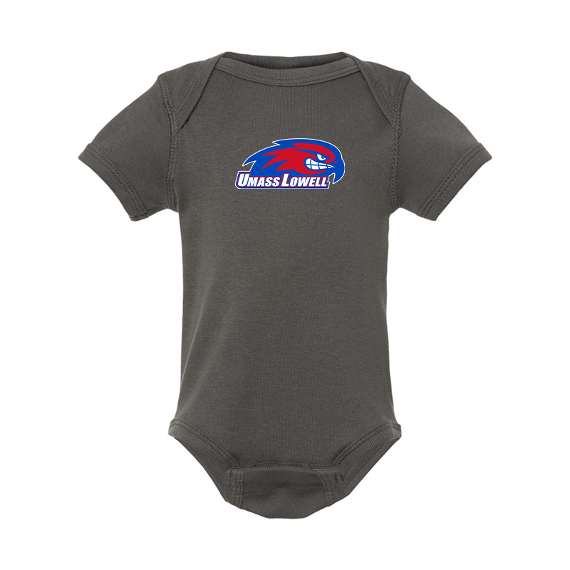 UMass Lowell River Hawks Rabbit Skins Infant Baby Rib Bodysuit